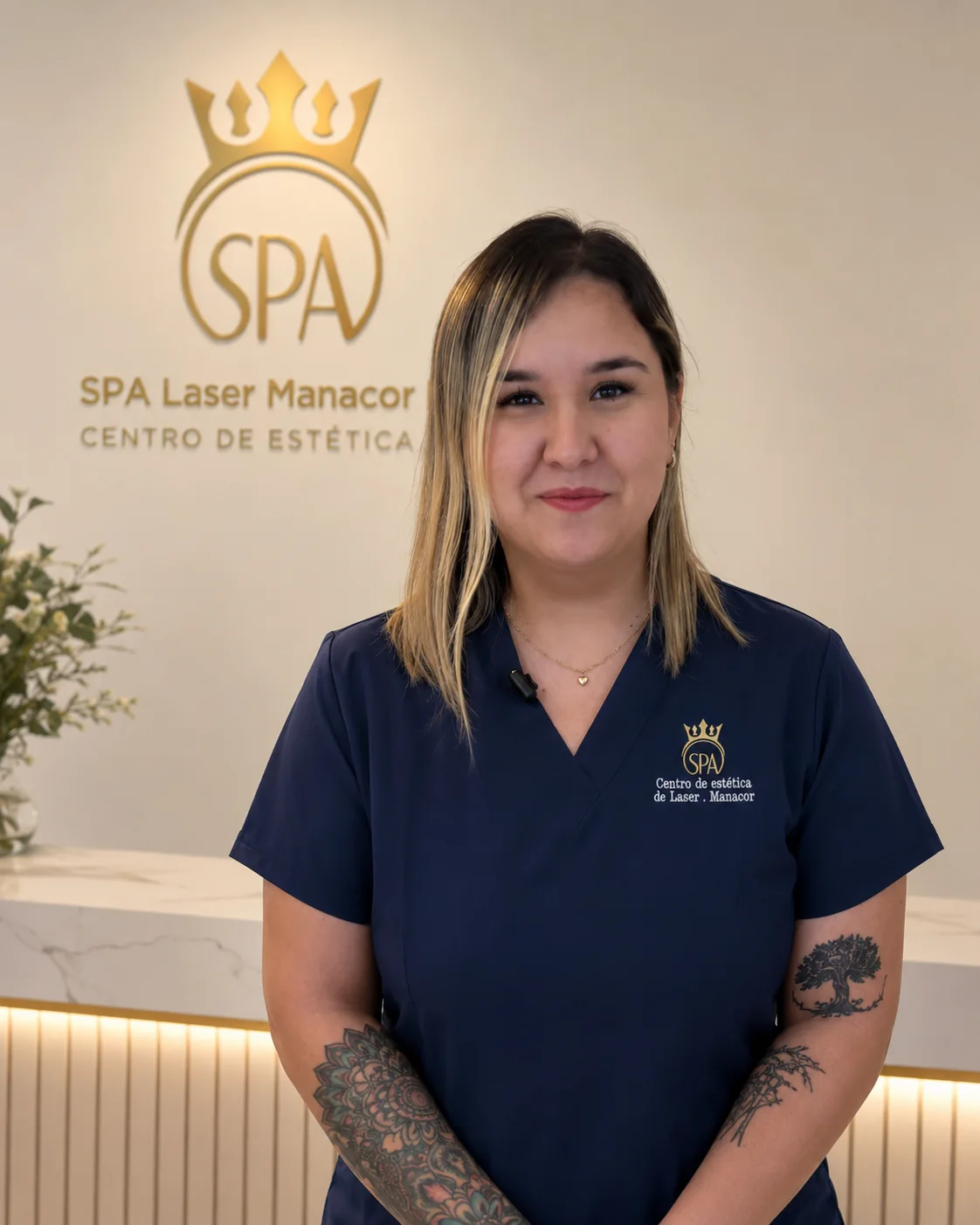 Isa Calderón, esteticista