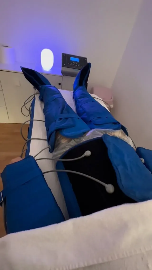 Sesión de presoterapia